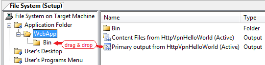 VS'05 - Move Primary Output to Bin folder